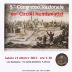 5° Congresso Nazionale Circoli Numismatici Federazione Italiana dei Circoli Numismatici