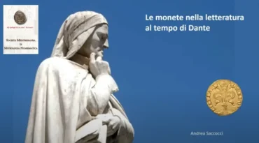 Bari 30 gennaio 2021 – Conferenza online: “Le monete nella letteratura al tempo di Dante”