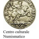 Logo Centro Culturale Numismatico Milanese, Milano, Federazione Italiana dei Circoli Numismatici