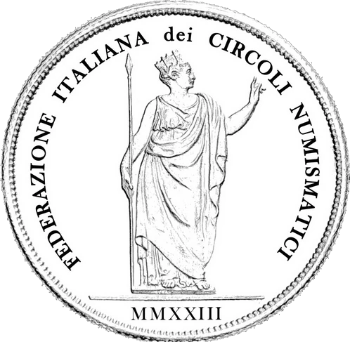 Logo Federazione Italiana dei Circoli Numismatici senza sfondo