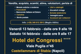 Castellammare di Stabia 13-14 feb. 2026: KRONOS EXPO 2026