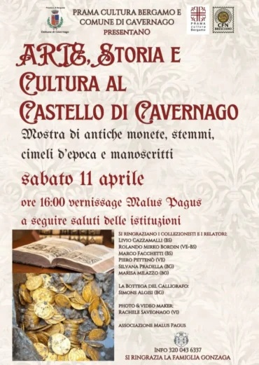 Brescia 6-11-12 aprile 2026 – Mostra al Castello di Cavernago
