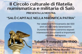 Salò dal 2 al 31 maggio 2026 – Mostra “Salò capitale nella Magnifica Patria”