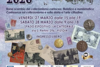 Pistoia il 27 e 28 marzo 2026 –  6° PISTOIA COLLEXPO 2026
