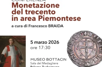 Padova 5 marzo 2026 – Conferenza sulla Monetazione Piemontese del ‘300