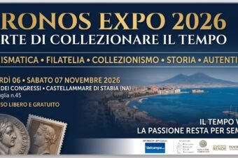 Castellammare di Stabia 6 e sabato 7 novembre 2026.: KRONOS EXPO ed. Autunnale